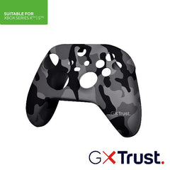 CUSTODIA ANTISCIVOLO SKIN IN SILICONE CONTROLLER XBOX - TRUST GXT749K XBOX - CAMOUFLAGE/GRIGIO