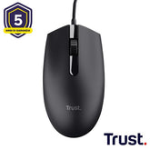 MOUSE CABLATO 160CM - 1200DPI - TRUST B2B TM-101- NERO