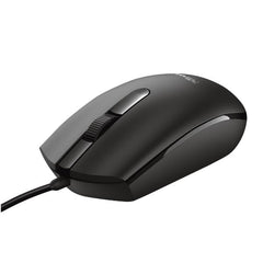 MOUSE CABLATO 160CM - 1200DPI - TRUST B2B TM-101- NERO