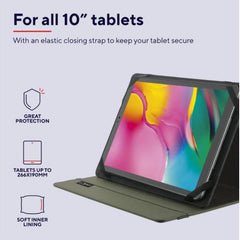 CUSTODIA FOLIO PER TABLET FINO A 10 POLLICI - MATERIALE RICICLATO 100% - TRUST PRIMO VERDE