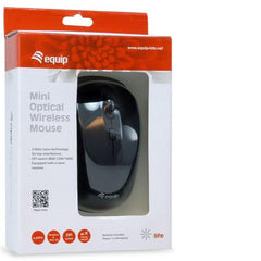 EQUIP - MINI MOUSE OTTICO WIRELESS 1600DPI NERO