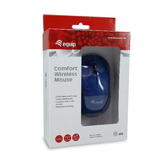 EQUIP - MOUSE OTTICO WIRELESS COMFORT 1200DPI (Blu)