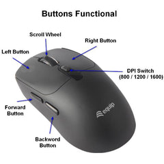 EQUIP - MOUSE WIRELESS 6-TASTI DUAL MODE