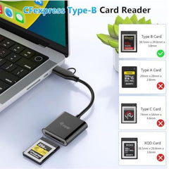 EQUIP - LETTORE DI SCHEDE CFexpress Tipo B, (USB-C + A), 10Gbps