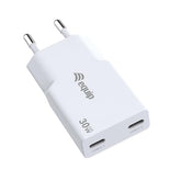 EQUIP - Caricabatterie GaN PD sottile da 20W con 1x USB & 1x USB-C
