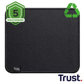 TAPPETINO/MOUSEPAD 250x210 REALIZZATO CON MATERIALI RICICLATI – TRUST BOYE - LAVABILE - NERO