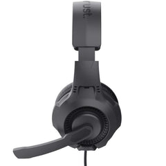 CUFFIE GAMING CABLATE JACK 3,5MM MULTIPIATTAFORMA,OVER-EAR - TRUST BASIC NERO