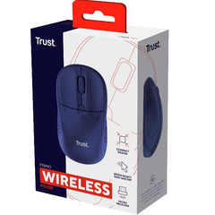 MOUSE WIRELESS - 1600DPI - TRUST PRIMO BLUE
