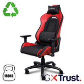 SEDIA GAMING REALIZZATA CON MATERIALI SOSTENIBILI - TRUST GXT 714R RUYA NERO/ROSSO