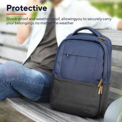ZAINO LAPTOP/NOTEBOOK FINO A 16" ECO - REALIZZATO CON PET RICICLATO - TRUST LISBOA BLU