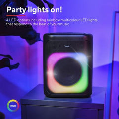 AZURA ALTOPARLANTE WIRELESS BLUETOOTH® CON ILLUMINAZIONE RGB - NERO