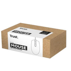 MOUSE CABLATO 160CM - PLASTICA RICICLATA 85% - TRUST B2B TM-101 ECO NERO