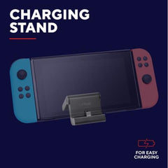 SET ACCESSORI 7 IN 1 PER NINTENDO SWITCH (CUSTODIA + 2 VOLANTI + 2 GAMEPAD PER JOYCON + 2 VETRO PROTEZIONE + SUPPORTO RICARICA) - TRUST GAMING GXT 1249 - MULTICOLORE
