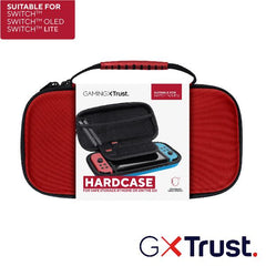 CUSTODIA RIGIDA PER NINTENDO SWITCH / SWITCH OLED /SWITCH LITE - TRUST GAMING GXT 1248S - ROSSO/BLU