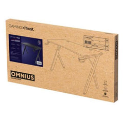 SCRIVANIA GAMING DESK - TRUST GXT 700 OMNIUS - NERO
