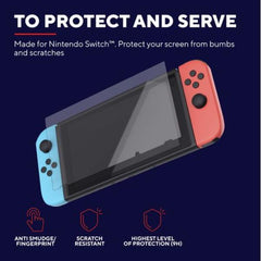 PROTEGGI SCHERMO IN VETRO NINTENDO SWITCH - TRUST GXT 1246 - TRASPARENTE