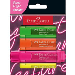 TEXTLINER 46 NEON - Confezione da 4