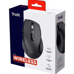MOUSE WIRELESS COMFORT - 1600DPI - TRUST SURA - NERO
