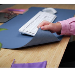 TAPPETINO/MOUSEPAD XXL PROTEGGI SCRIVANIA MISURA 900x430 - TRUST BENYA XXL - BLU