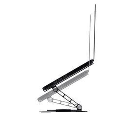 SUPPORTO/RIALZO PER LAPTOP IN METALLO - TRUST ZEFF - NERO