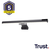 LAMPADA LED BARRA MONITOR LIGHT BAR, ANTI LUCE BLU, ANTI RIFLESSO, COMANDI TOUCH (LUCE FREDDA, NATURALE, CALDA) - TRUST SHYNE - NERO