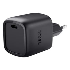 ALIMENTATORE USB-C GAN 30W - PLASTICA RICICLATA 50% - TRUST MAXO - NERO