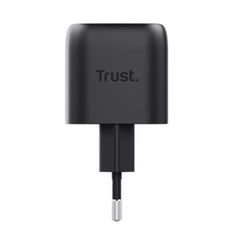 ALIMENTATORE USB-C GAN 30W - PLASTICA RICICLATA 50% - TRUST MAXO - NERO