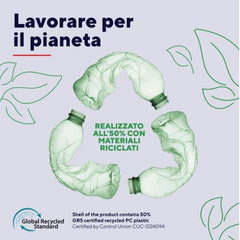 ALIMENTATORE/CARICABATTERIA 45W USB-C GAN - CAVO RICARICA INCLUSO - PLASTICA RICICLATA 50% - TRUST MAXO - NERO