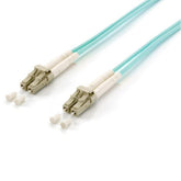 EQUIP - CAVO IN FIBRA OTTICA LC/LC, OM3, 10G 300m, LSZH/LSOH - 0.5m