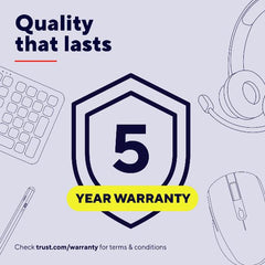 TASTIERA ERGONOMICA (CERTIFICATA ERGOCERT) WIRELESS MULTICONNECT BT + 2,4GHz - PLASTICA RICICLATA 85% - LAYOUT ITALIANO -TRUST KEYRA NERO