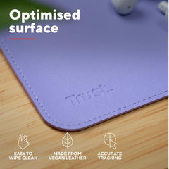 TAPPETINO/MOUSEPAD XXL PROTEGGI SCRIVANIA MISURA 900x430 - TRUST BENYA XXL -VIOLA