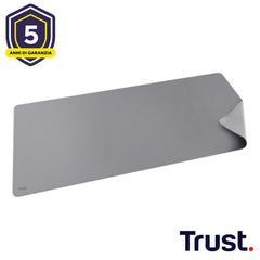 TAPPETINO/MOUSEPAD XXL PROTEGGI SCRIVANIA MISURA 900x430 - TRUST BENYA XXL - GRIGIO