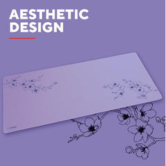 TAPPETINO/MOUSEPAD XXL - LAVABILE - PROTEGGI SCRIVANIA MISURA 930x400 - TRUST GXT 759 -BLOSSUM