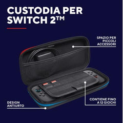 CUSTODIA RIGIDA PER NINTENDO SWITCH 2 - TRUST GAMING GXT 1248 - NERO