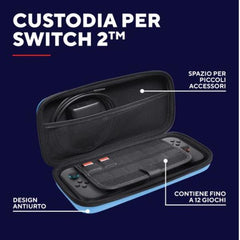 CUSTODIA RIGIDA PER NINTENDO SWITCH 2 - TRUST GAMING GXT 1248 - BLU