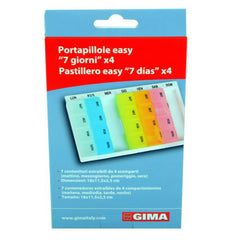 PORTAPILLOLE SETTIMANALE x4 EASY - italiano