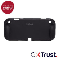 CUSTODIA ANTISCIVOLO IN SILICONE PER NINTENDO SWITCH 2 GXT 1253 - NERO