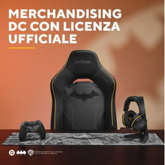 CONTROLLER GAMEPAD MULTICONNECT WIRELESS 2,4GHz + BT + CAVO PER CONSOLE E PC - PLASTICA RICICLATA 75% - TRUST GXT542SM MUTA BATMAN