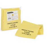 PANNO IN PU "FLASH" GIALLO 34x36cm CONF.5