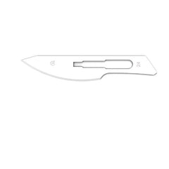 CF100LAME CARBONIO NO. 24 STERILI