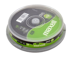 Maxell Dvd+R 4.7Gb 16X Campana 10 Pz
