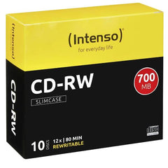 CD-RW 700 MB SLIM CASE 10 PZ.