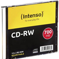 CD-RW 700 MB SLIM CASE 10 PZ.