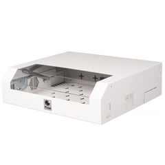EQUIP ESF-05-G - ARMADIO DI RETE A PARETE Slim Flex 19", 5U, 500x475mm, con porta frontale in acciaio, assemblato, RAL7035 Grigio