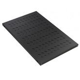 EQUIP - MENSOLA VARIABILE 19", 1U, 1000mm, Nero
