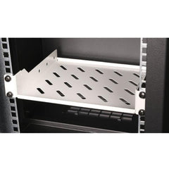 EQUIP - RIPIANO FISSO 10", 1U, 200mm, Grgio
