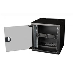 EQUIP - PANNELLO PASSA CAVI a 3 ANELLI, 10" 1U, Nero