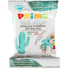 PASTA PER MODELLARE 250GR - VERDE GLITTER