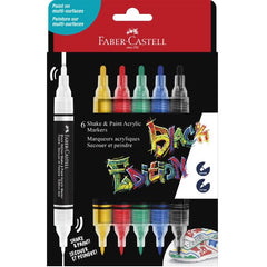 ASTUCCIO IN CARTONE BLACK EDITION SHAKE&PAINT MARKER ACRILICO - BASIC