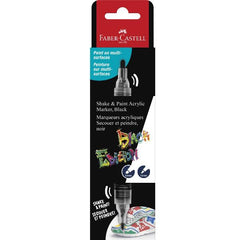 ASTUCCIO IN CARTONE BLACK EDITION SHAKE&PAINT MARKER ACRILICO - NERO